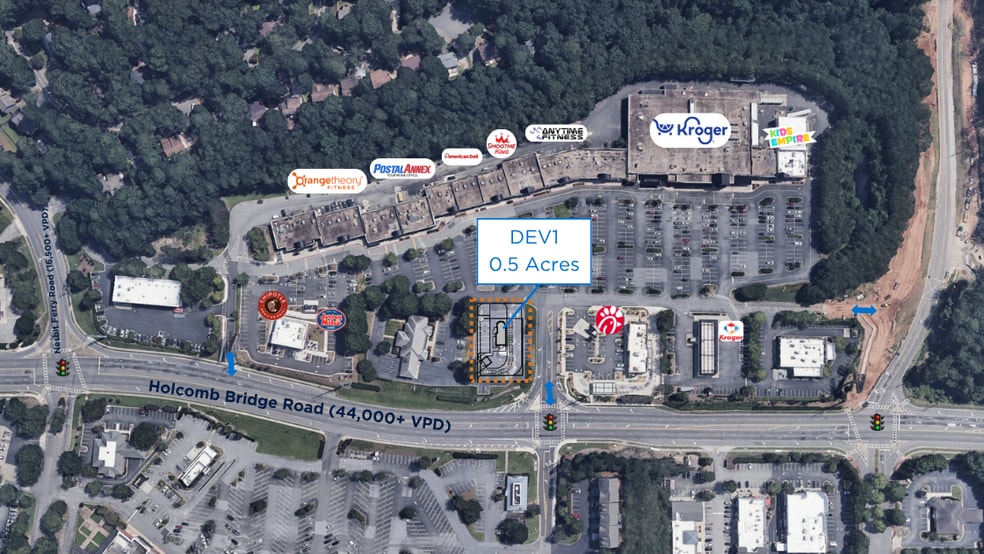 8465 Holcomb Bridge Rd, Johns Creek, GA for lease - Building Photo - Image 1 of 4