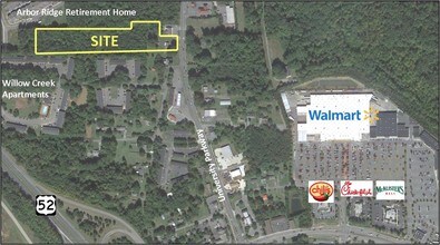 6136 University Pky, Winston-Salem, NC - AÉRIEN Vue de la carte