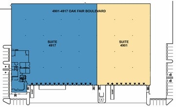 8600-8655 Elm Fair Blvd, Tampa, FL à louer Plan d’étage- Image 1 de 1