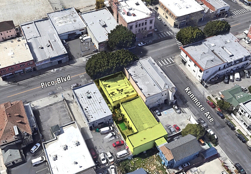 2663-2667 W Pico Blvd, Los Angeles, CA à vendre - Aérien - Image 3 de 13