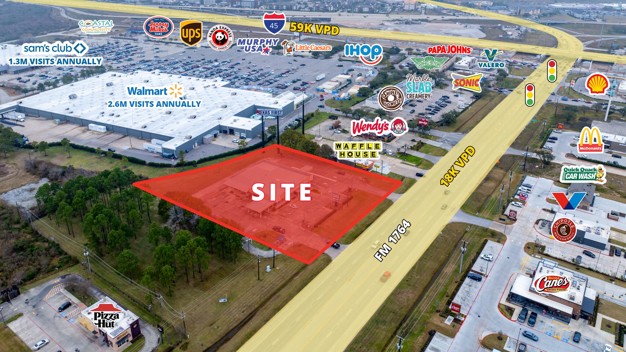 3000 FM 1764, La Marque, TX for lease Primary Photo- Image 1 of 3