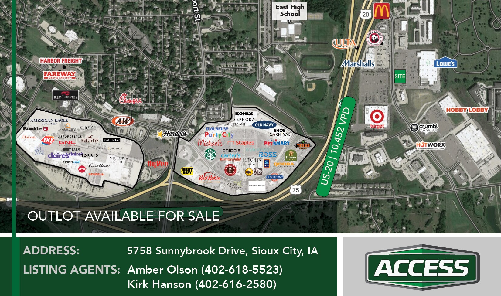 5758 Sunnybrook Dr, Sioux City, IA à vendre Photo principale- Image 1 de 2