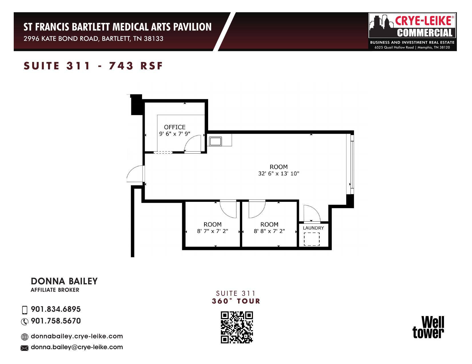 2996 Kate Bond Rd, Bartlett, TN for lease Floor Plan- Image 1 of 1