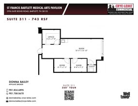 2996 Kate Bond Rd, Bartlett, TN for lease Floor Plan- Image 1 of 1