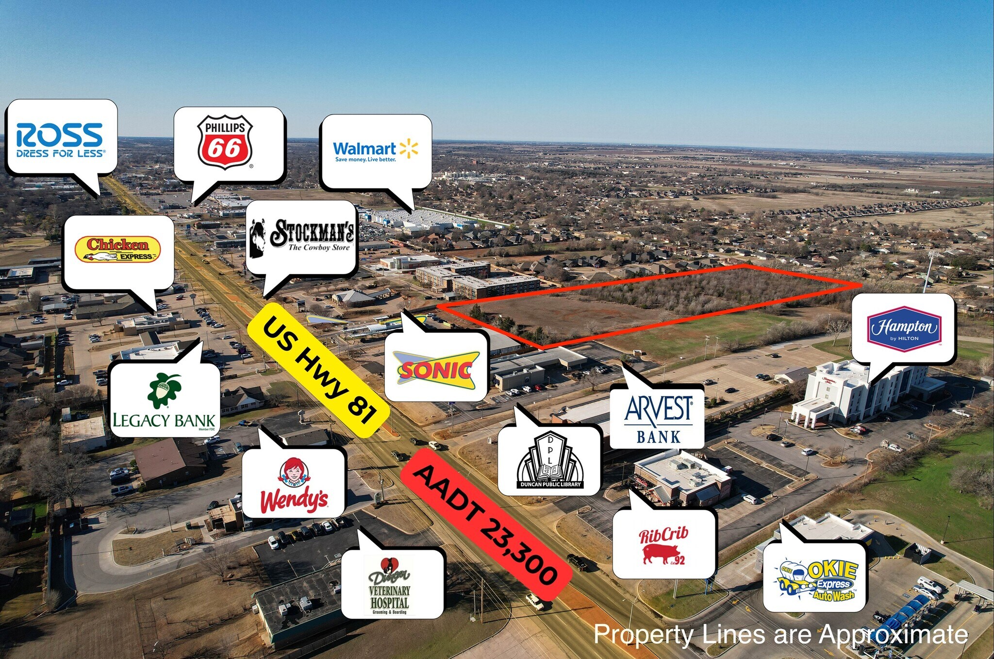6.43 acres in Duncan, OK, Duncan, OK for sale Primary Photo- Image 1 of 2