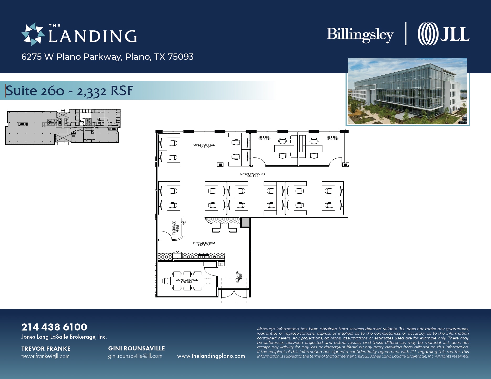 6275 W Plano Pky, Plano, TX for lease Floor Plan- Image 1 of 1