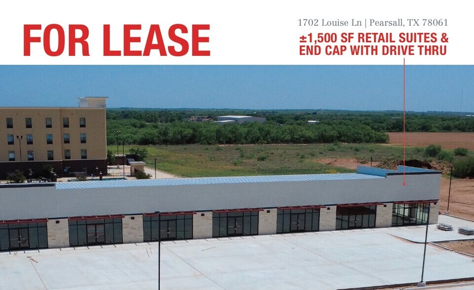 1702 Louise Ln, Pearsall, TX à louer - Photo du bâtiment - Image 3 de 5