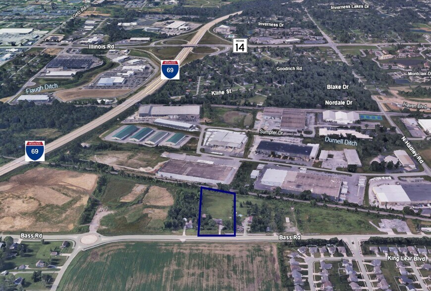 6707 Bass Rd, Fort Wayne, IN à vendre - Photo du bâtiment - Image 2 de 4