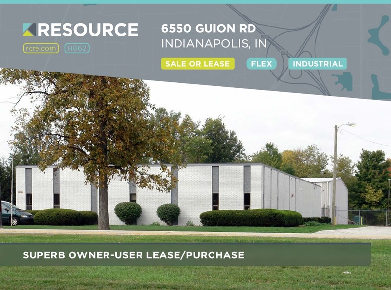 6550 Guion Rd, Indianapolis, IN for sale - Building Photo - Image 1 of 1