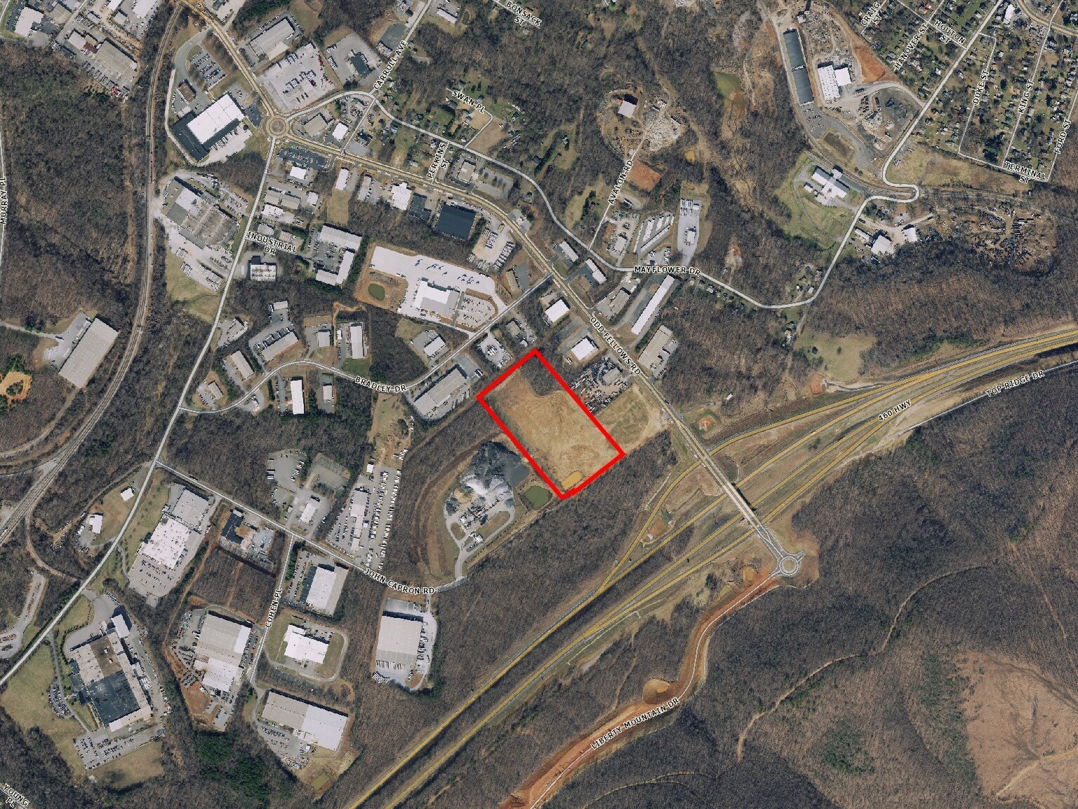 3545 John Capron Rd, Lynchburg, VA à louer Aérien- Image 1 de 2
