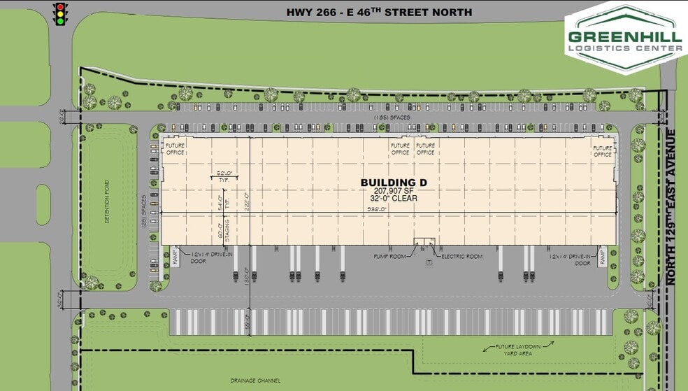 4575 N 125th East Ave, Tulsa, OK à louer - Photo du bâtiment - Image 2 de 2