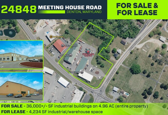 More details for 24848 Meeting House Rd, Denton, MD - Industrial for Sale