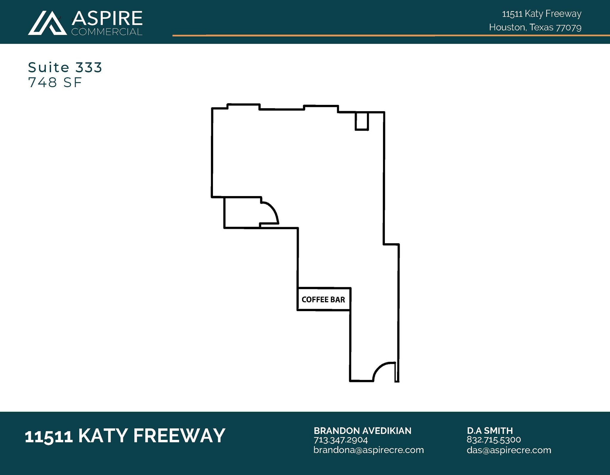 11511 Katy Fwy, Houston, TX for lease Floor Plan- Image 1 of 1