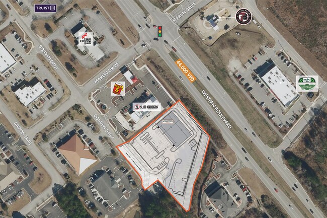 Plus de détails pour 335 Dolphin Dr, Jacksonville, NC - Commerce de détail à louer