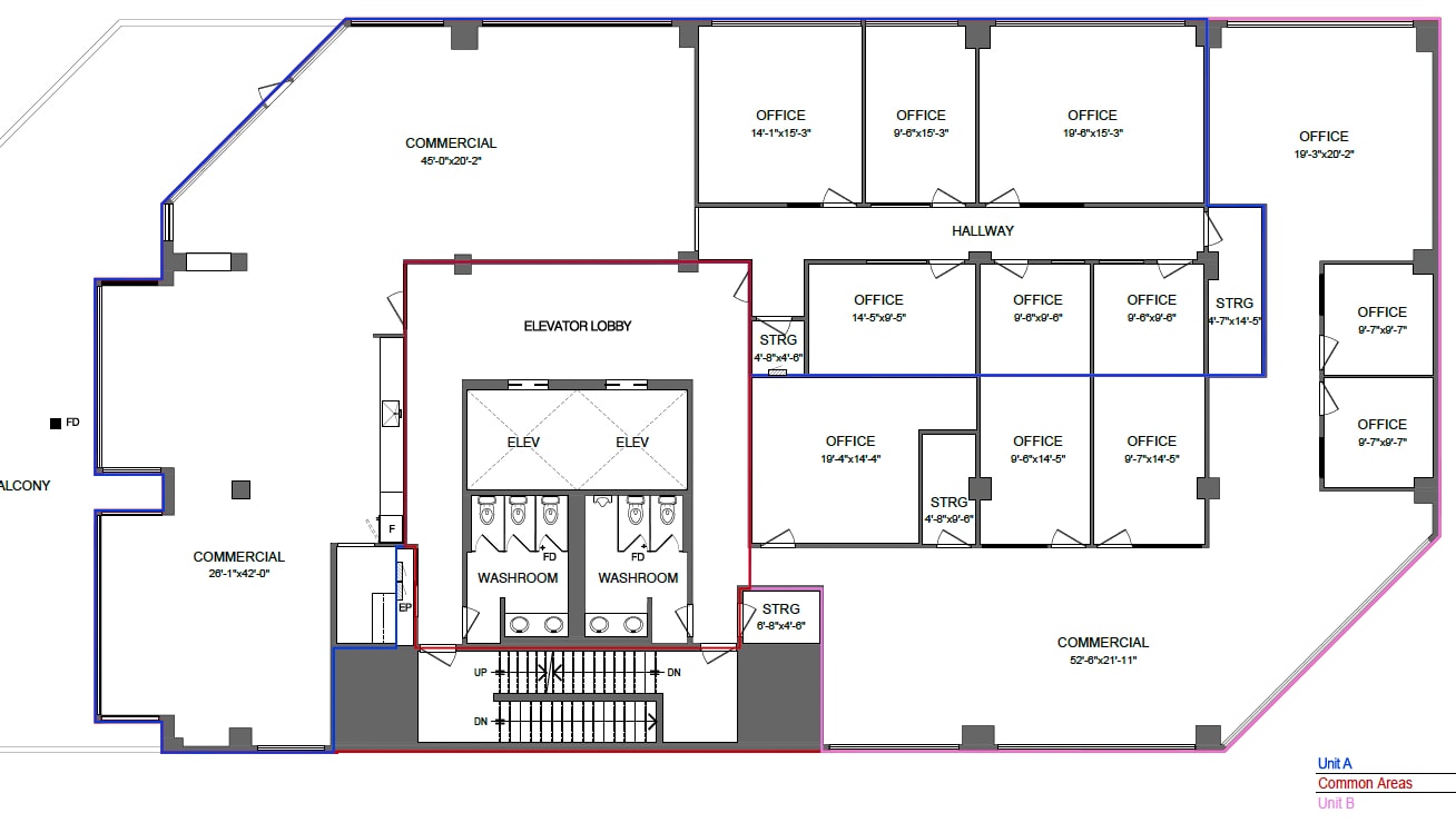1000 Centre St NE, Calgary, AB for lease Floor Plan- Image 1 of 2