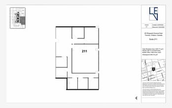 45 Sheppard Ave E, Toronto, ON for lease Floor Plan- Image 1 of 1