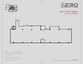 230 Peachtree St NW, Atlanta, GA for lease Floor Plan- Image 1 of 1