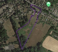 34 Hastings Road, Battle, ESX - AÉRIEN  Vue de la carte