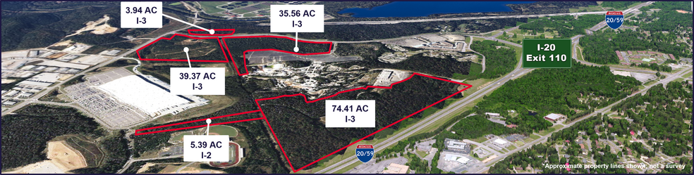 Powder Plant Road & I-20, Bessemer, AL à vendre - Photo du bâtiment - Image 2 de 3