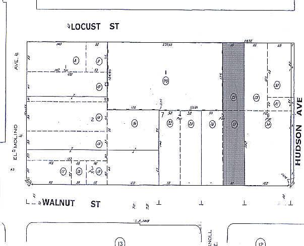 739 E Walnut St, Pasadena, CA à louer - Plan cadastral - Image 2 de 13