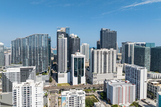 80 SW 8th St, Miami, FL - Aérien  Vue de la carte