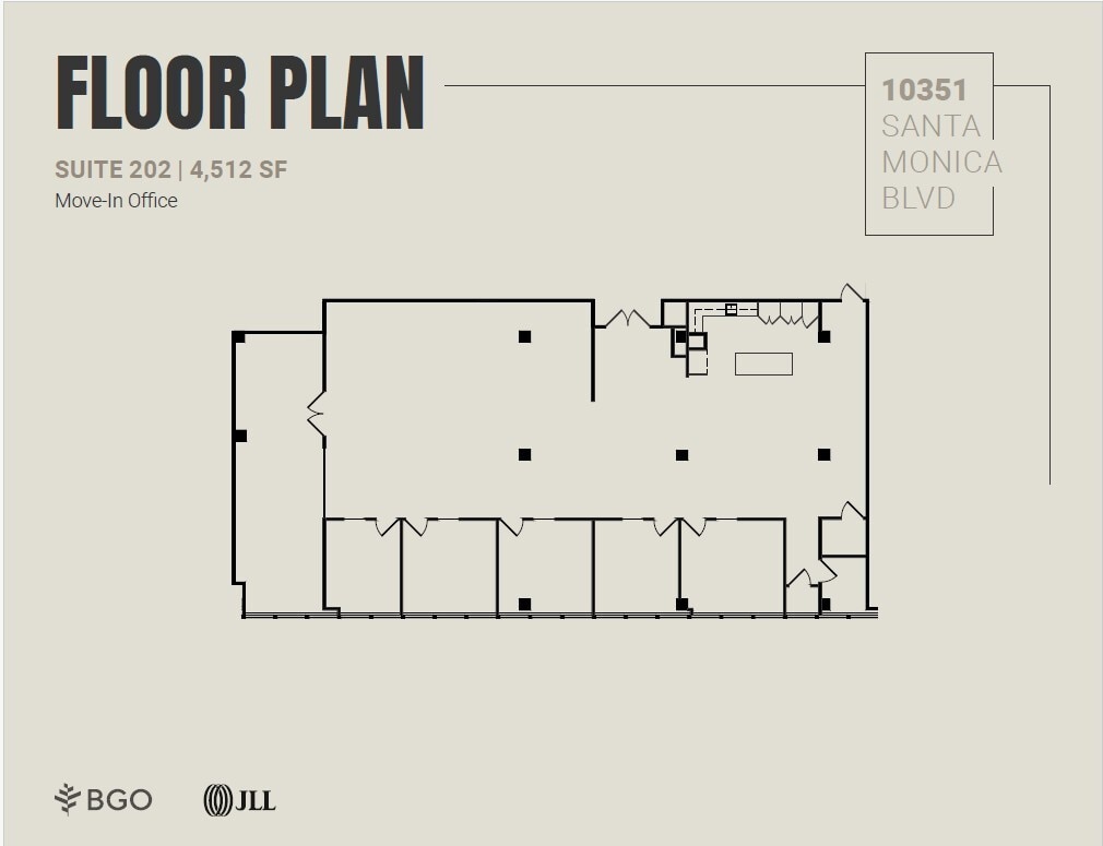 10351 Santa Monica Blvd, Los Angeles, CA for lease Floor Plan- Image 1 of 1