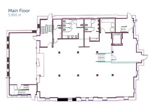 335 Donald St, Winnipeg, MB for lease Floor Plan- Image 1 of 1