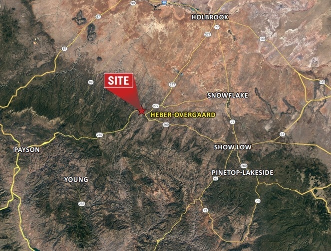 2811 White Cliff Dr, Heber, AZ à vendre - Aérien - Image 3 de 6