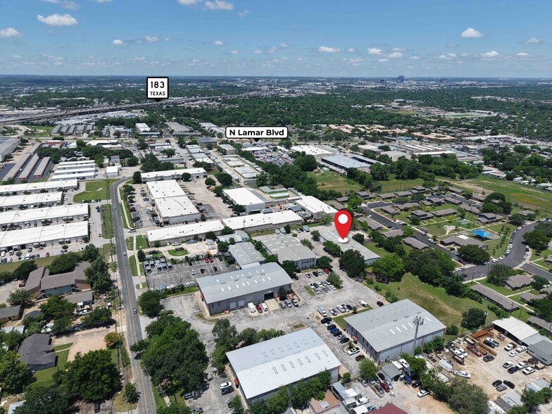 204 W Powell Ln, Austin, TX for lease - Aerial - Image 3 of 7