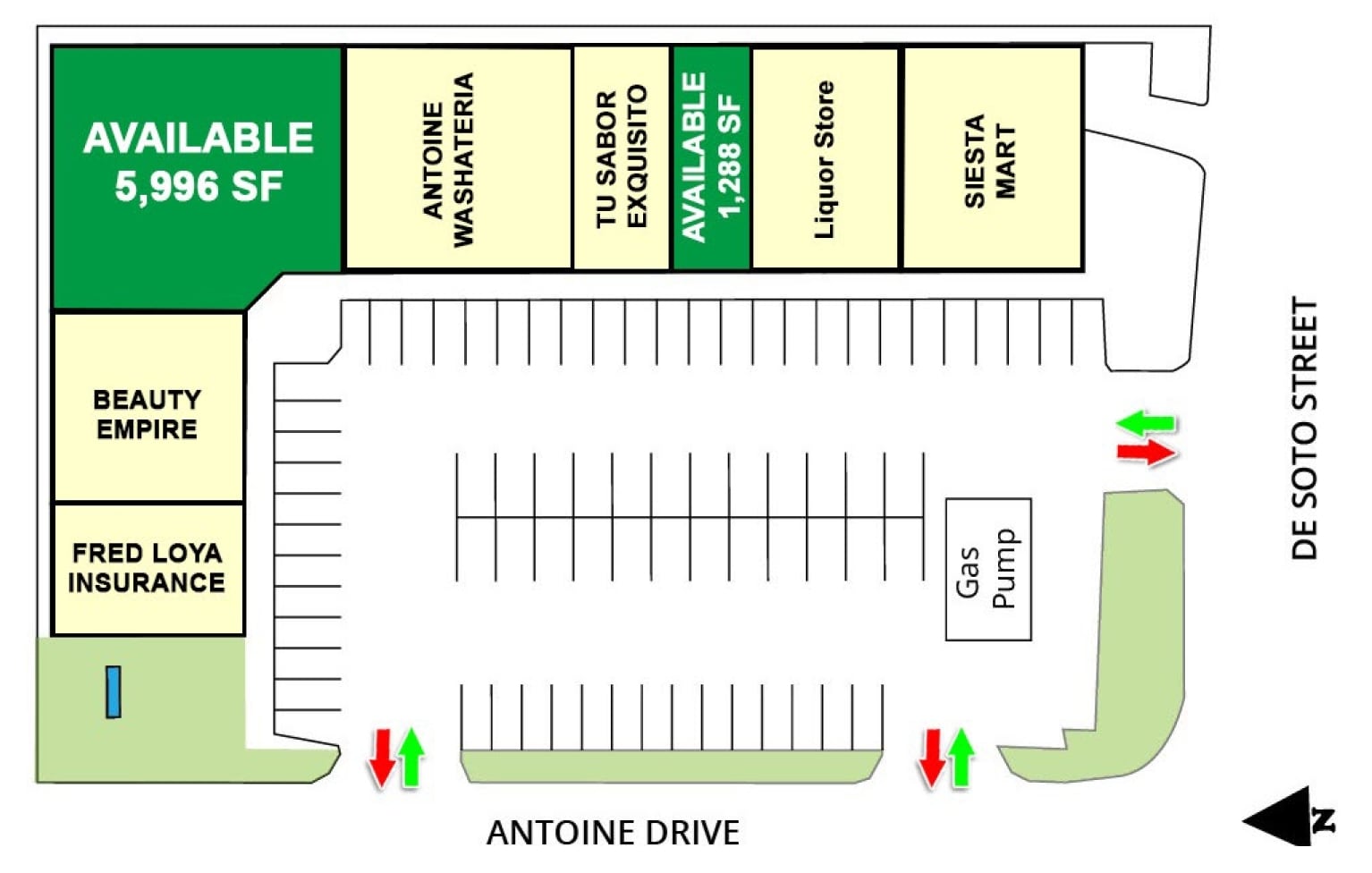 6002 Antoine Dr, Houston, TX for lease Site Plan- Image 1 of 1