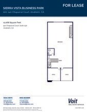 130 Chaparral Ct, Anaheim, CA à louer Plan d’étage- Image 1 de 1