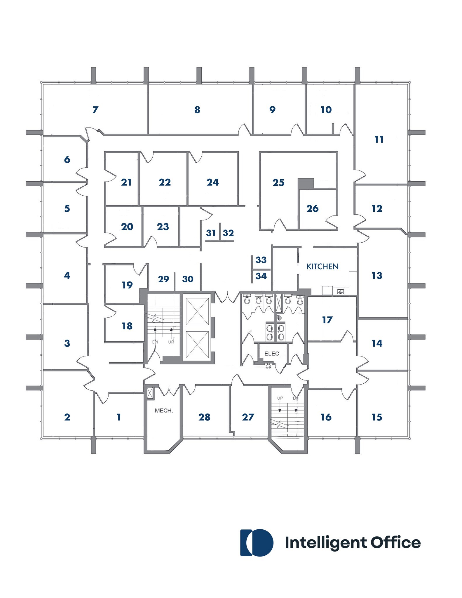 4440 PGA Blvd, Palm Beach Gardens, FL à louer Plan de site- Image 1 de 1