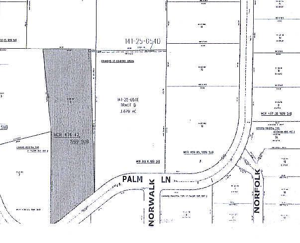 3960 E Palm Ln, Mesa, AZ à louer - Plan cadastral - Image 3 de 3