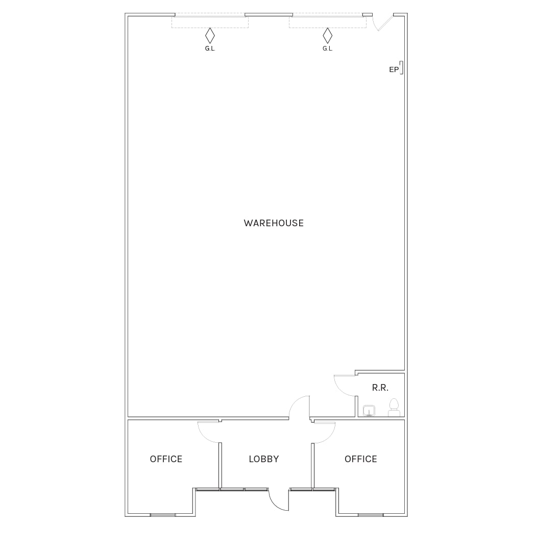 10700 Jersey Blvd, Rancho Cucamonga, CA for lease Floor Plan- Image 1 of 2