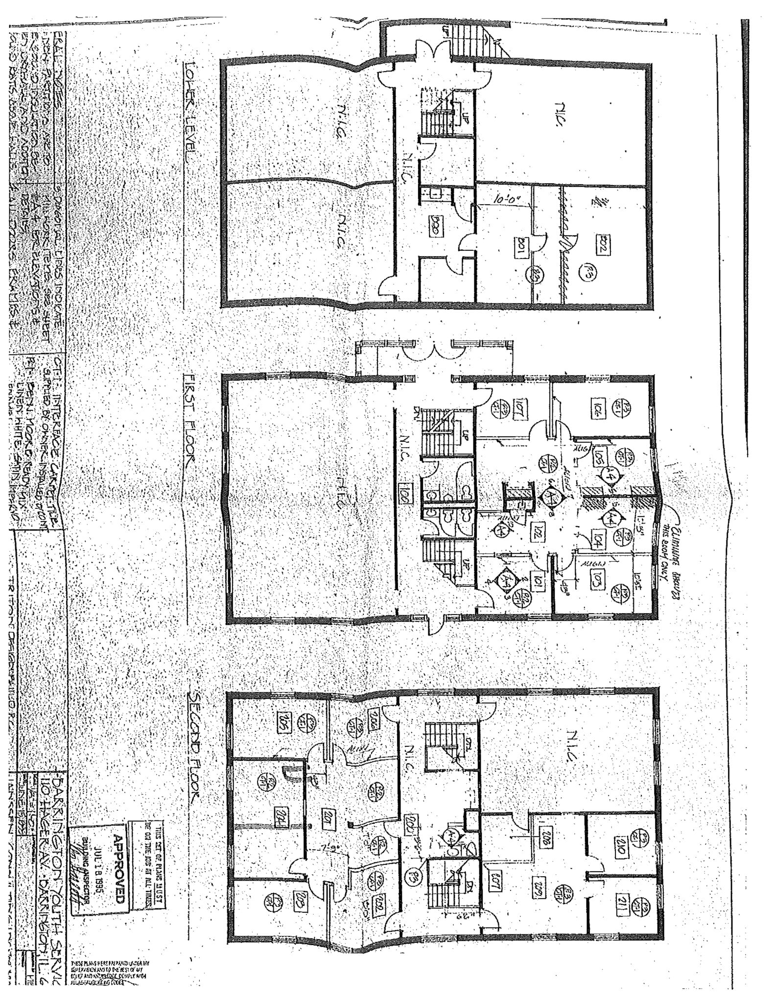 110 S Hager Ave, Barrington, IL à louer Plan de site- Image 1 de 1
