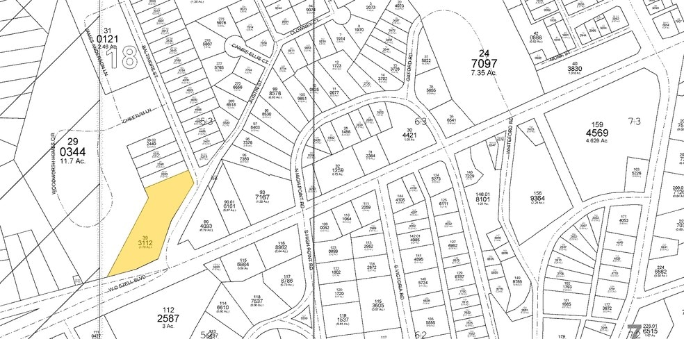 700 W Main St, Spartanburg, SC for sale - Plat Map - Image 2 of 12