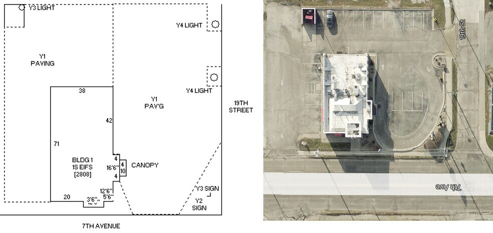 1925 7th Ave, Marion, IA à louer - Plan de site - Image 2 de 2