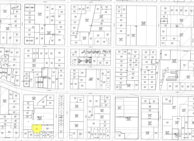 70 W Main St, American Fork, UT à louer - Plan cadastral - Image 2 de 7