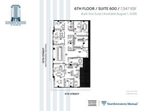 901 15th St NW, Washington, DC à louer Plan d’étage- Image 1 de 1