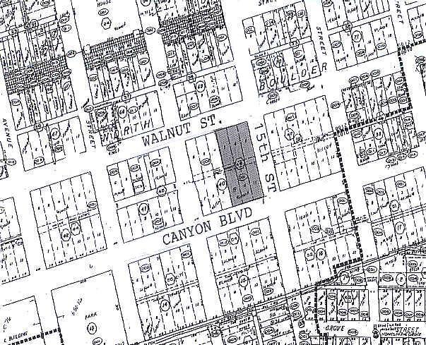 1495 Canyon Blvd, Boulder, CO à louer - Plan cadastral - Image 2 de 39