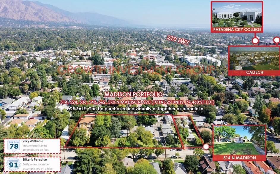 514 N Madison Ave, Pasadena, CA for sale - Building Photo - Image 2 of 29