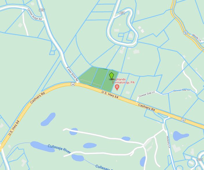 Cashiers Road, Highlands, NC à vendre - Plan cadastral - Image 2 de 2