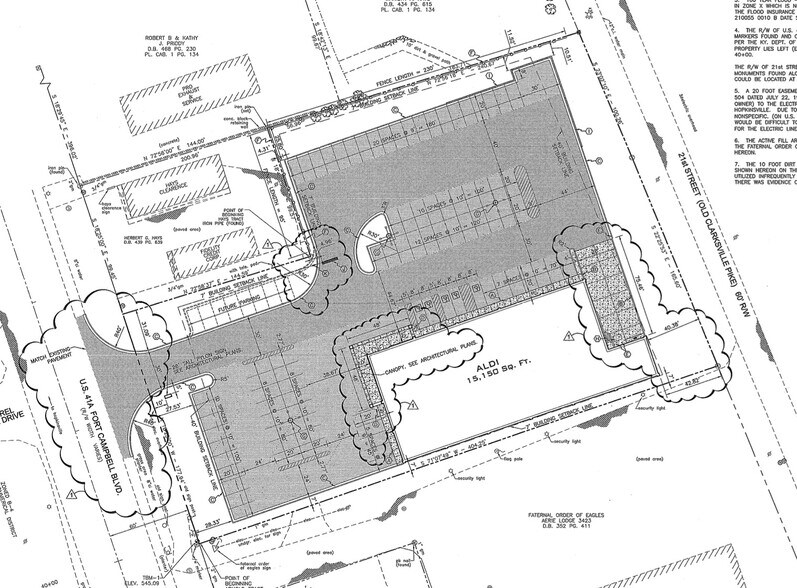 2554 Fort Campbell Blvd, Hopkinsville, KY à vendre - Plan de site - Image 2 de 2