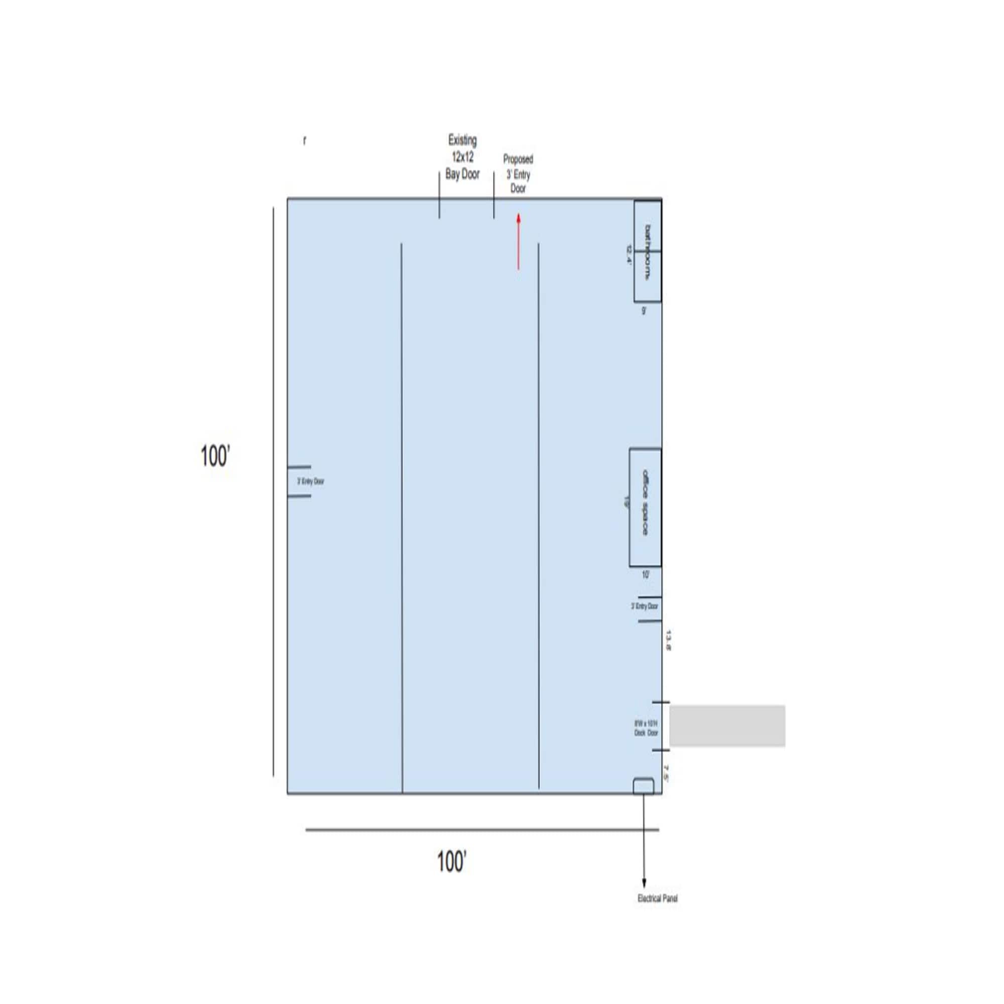 209 S Main St, Oakboro, NC for lease Floor Plan- Image 1 of 16