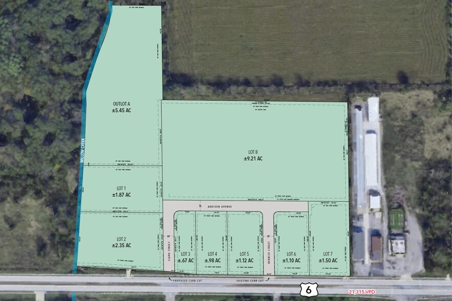 5740 US-6, Portage, IN for sale - Site Plan - Image 2 of 3