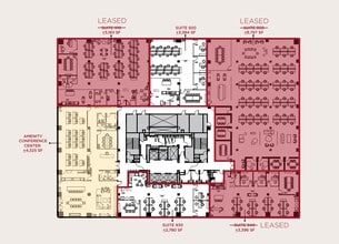 201 Third St, San Francisco, CA à louer Plan d’étage- Image 1 de 1