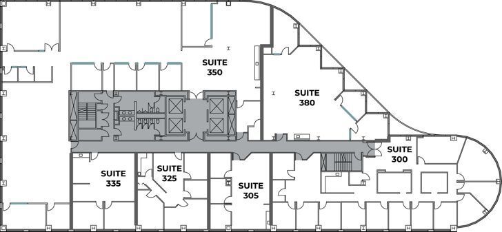4270 Executive Sq, La Jolla, CA for lease Floor Plan- Image 1 of 1