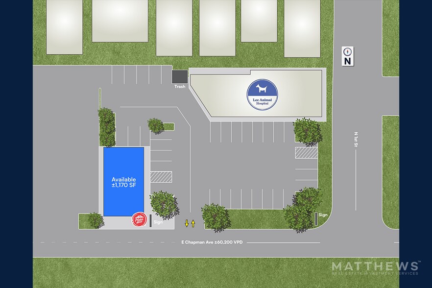 3023 E Chapman Ave, Orange, CA à louer - Photo du bâtiment - Image 3 de 3