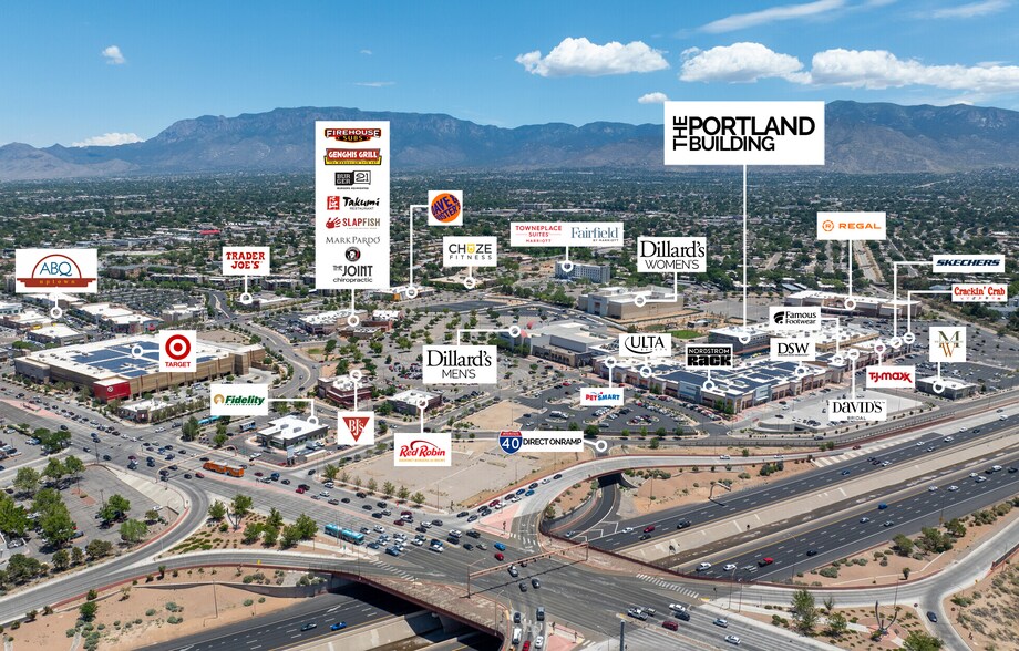 2100 Louisiana Blvd NE, Albuquerque, NM à louer - Aérien - Image 2 de 28