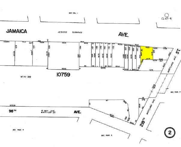 21624 Jamaica Ave, Queens Village, NY for lease - Plat Map - Image 2 of 3
